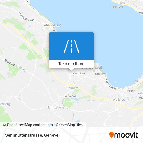 Sennhüttenstrasse map