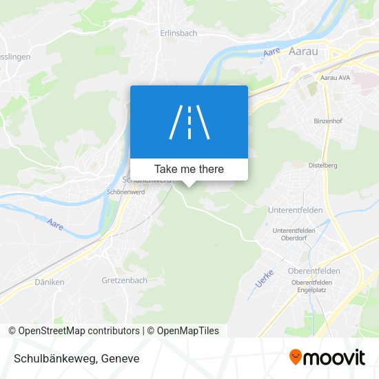 Schulbänkeweg map