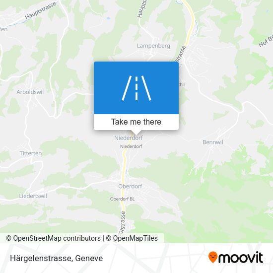 Härgelenstrasse map
