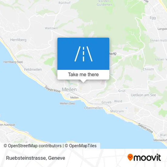 Ruebsteinstrasse map