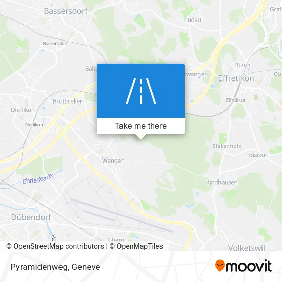 Pyramidenweg map