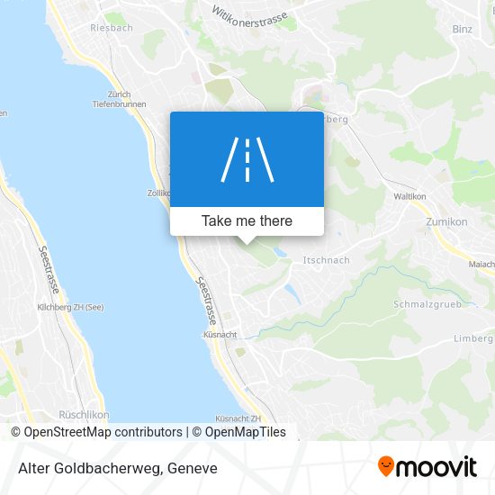 Alter Goldbacherweg map