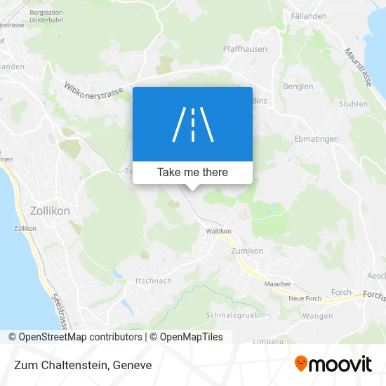 Zum Chaltenstein map