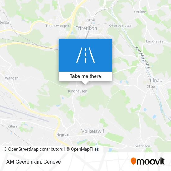 AM Geerenrain map