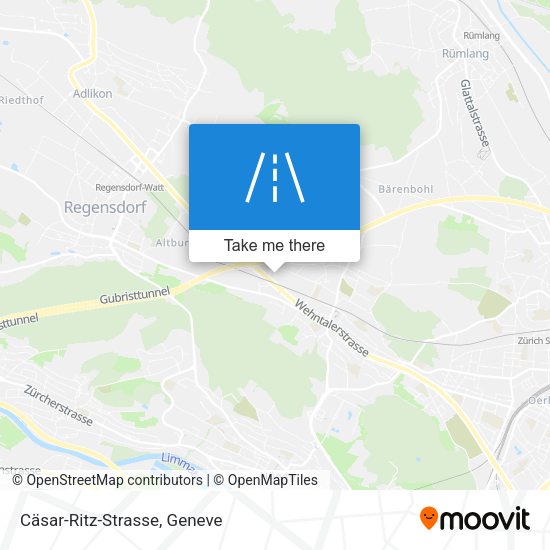 Cäsar-Ritz-Strasse map