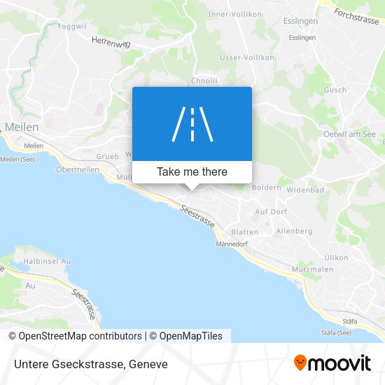 Untere Gseckstrasse map