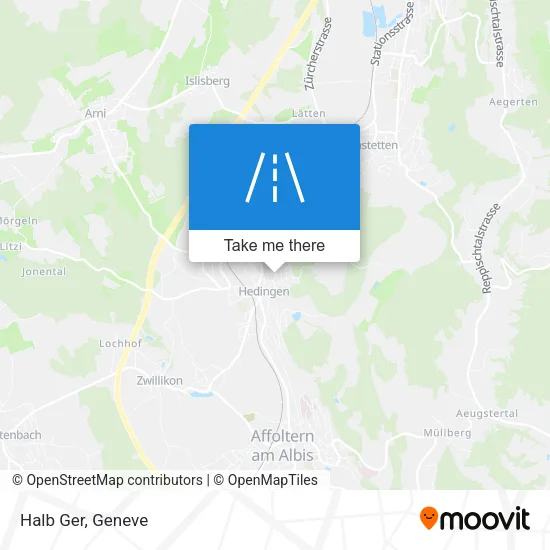 Halb Ger map