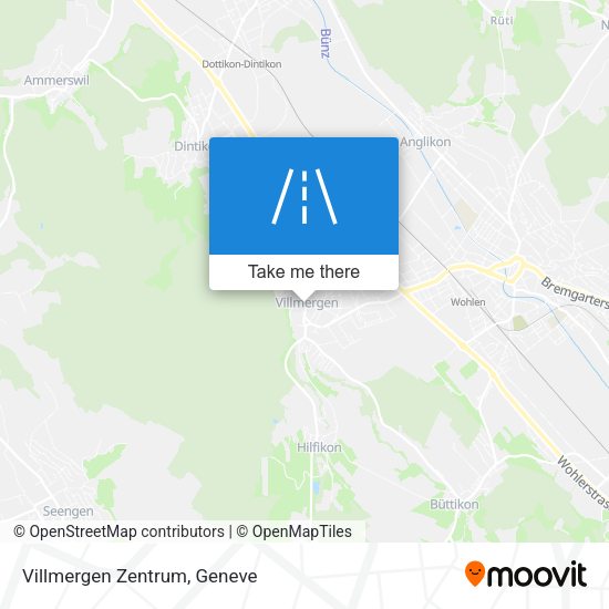 Villmergen Zentrum map