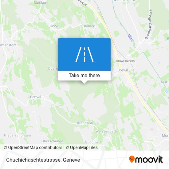 Chuchichaschtestrasse map