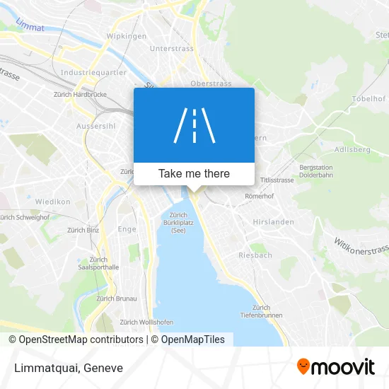 Limmatquai map