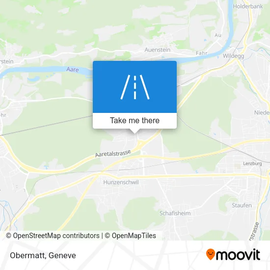 Obermatt map