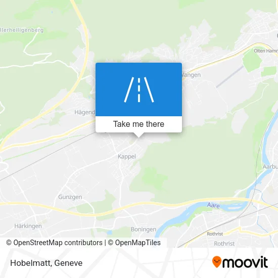 Hobelmatt map