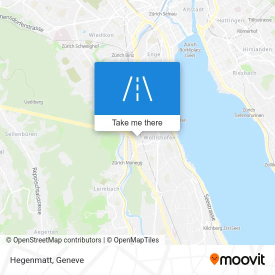 Hegenmatt map