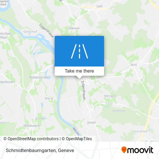 Schmidtenbaumgarten map
