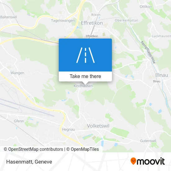Hasenmatt map