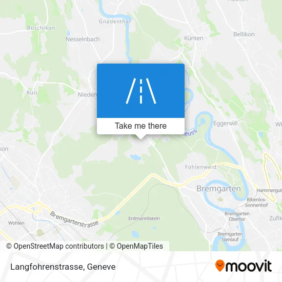 Langfohrenstrasse plan