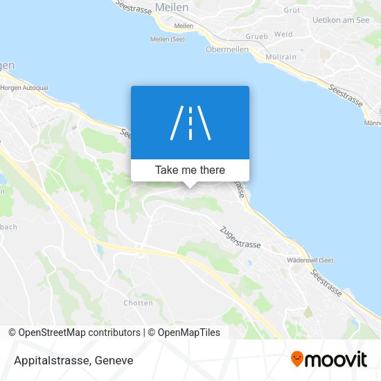 Appitalstrasse map
