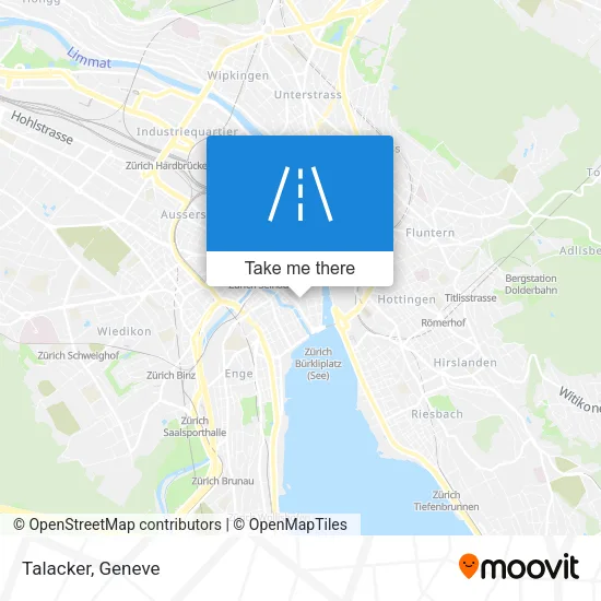 Talacker map