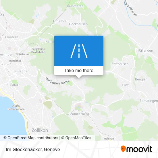 Im Glockenacker map