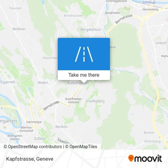 Kapfstrasse map