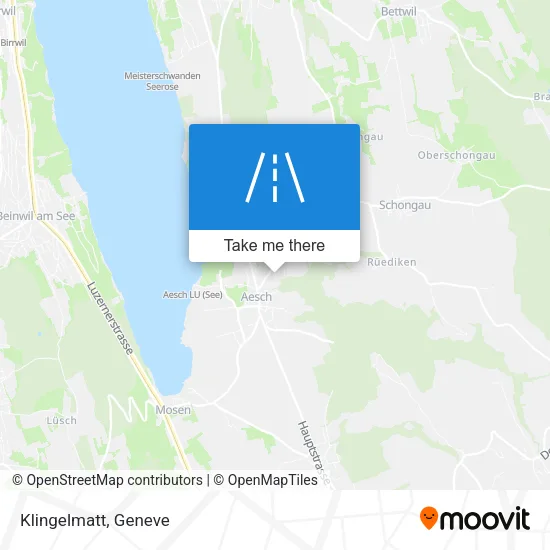 Klingelmatt map