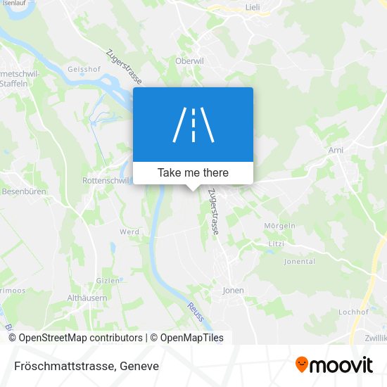 Fröschmattstrasse map