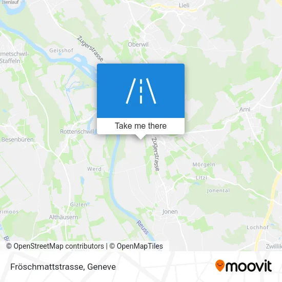 Fröschmattstrasse map