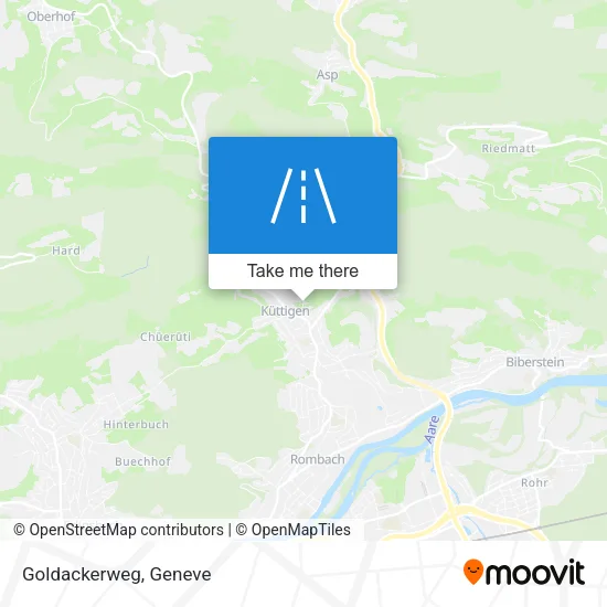 Goldackerweg map