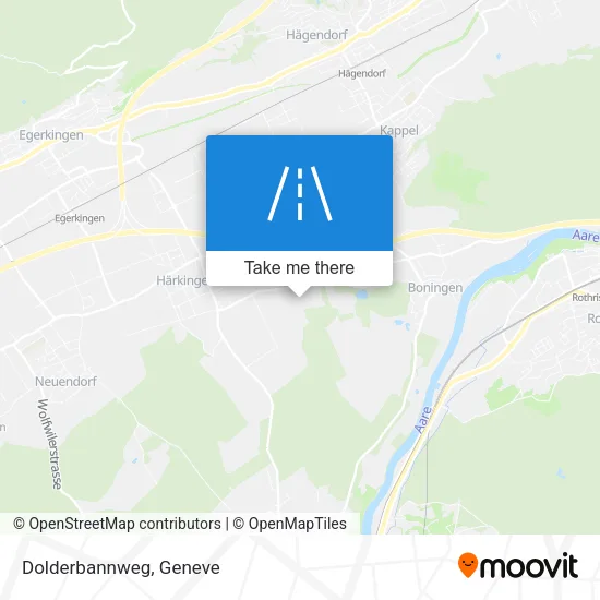 Dolderbannweg map