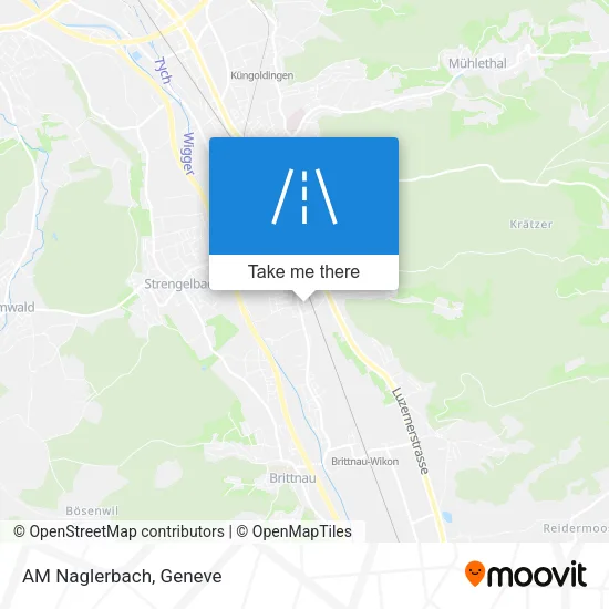 AM Naglerbach map