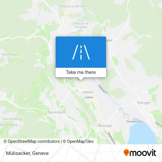 Mülisacker map