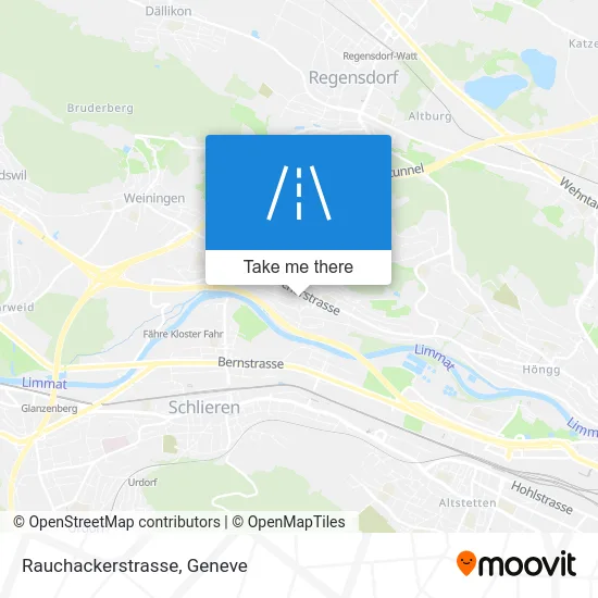 Rauchackerstrasse map