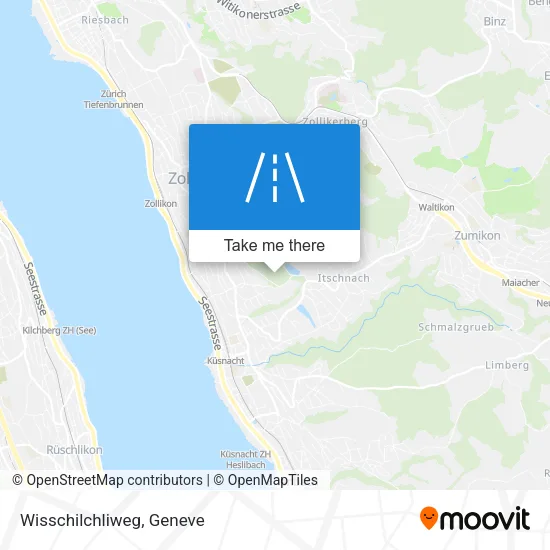 Wisschilchliweg map