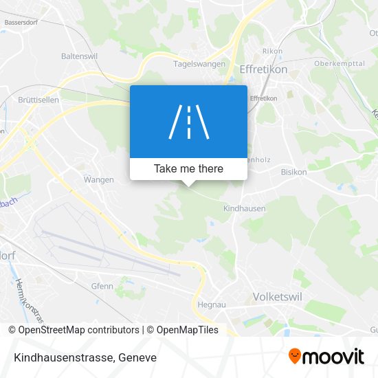 Kindhausenstrasse map