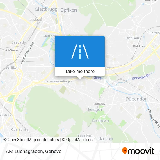 AM Luchsgraben map