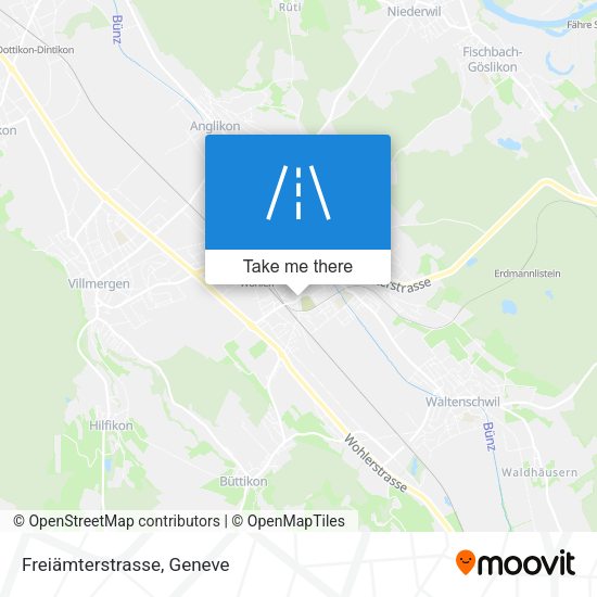 Freiämterstrasse map