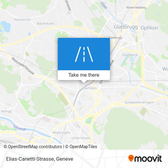 Elias-Canetti-Strasse map