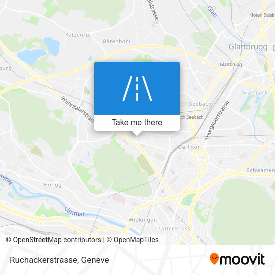 Ruchackerstrasse map