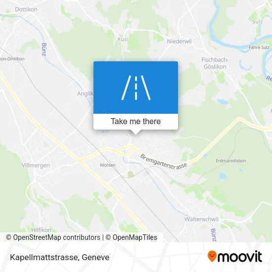 Kapellmattstrasse map