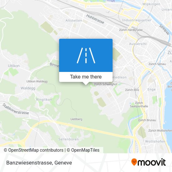 Banzwiesenstrasse map