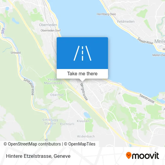 Hintere Etzelstrasse map