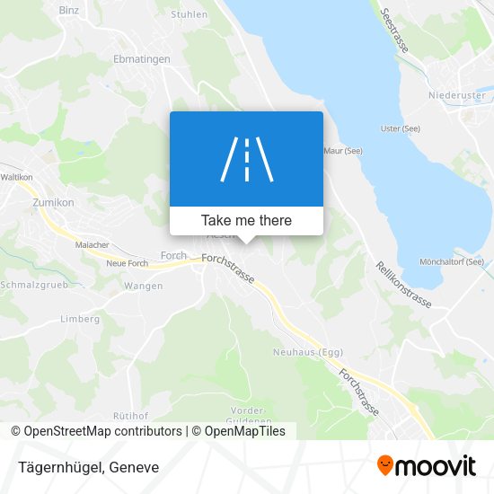 Tägernhügel map