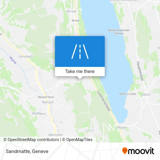 Sandmatte map