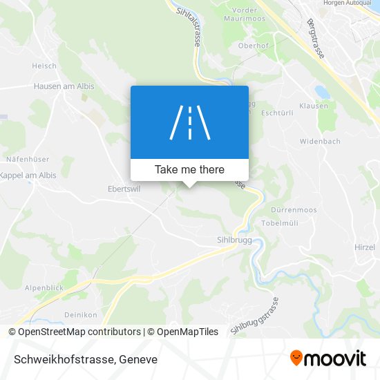 Schweikhofstrasse map