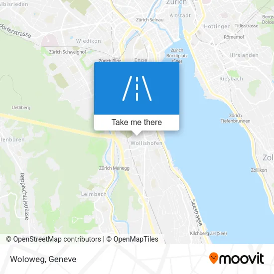 Woloweg map