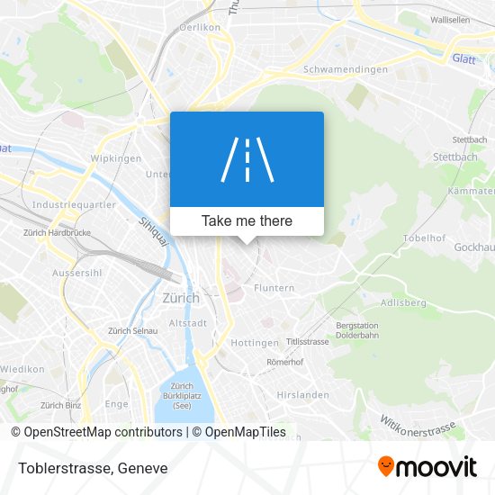 Toblerstrasse map