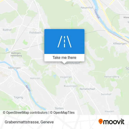 Grabenmattstrasse map