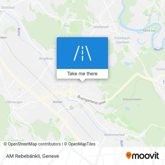 AM Rebebänkli map
