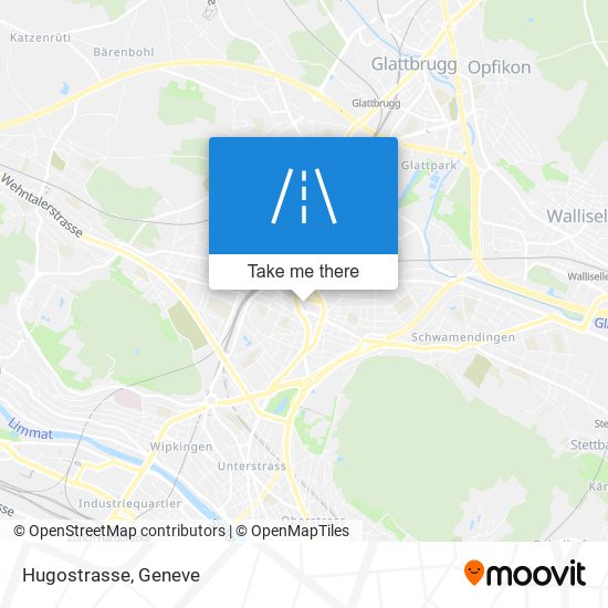 Hugostrasse map