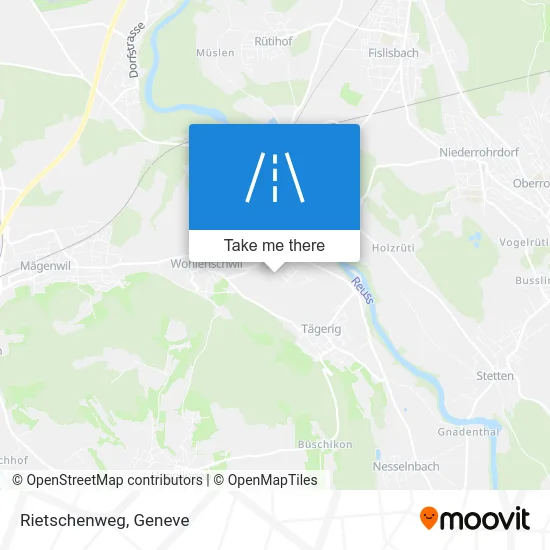 Rietschenweg map